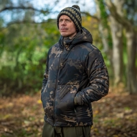 Korda Insulated Dark Kamo Hooded Jackets